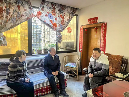 火博体育开展2026年春节送温暖慰问活动