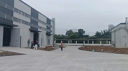 火博体育科创孵化平台在建项目收尾冲刺