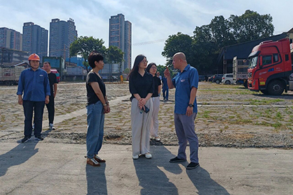 泸州市国资委副主任张月姣带队到火博体育港口督导汛期安全生产工作