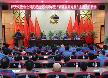 火博体育公司隆重召开建党95周年庆祝大会