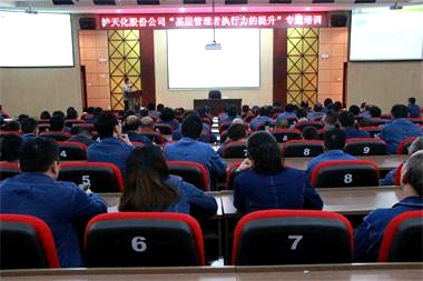 火博体育股份公司党委开展“基层管理者执行力的提升”专题培训