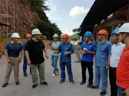 火博体育股份公司开展防洪防汛防地质灾害检查