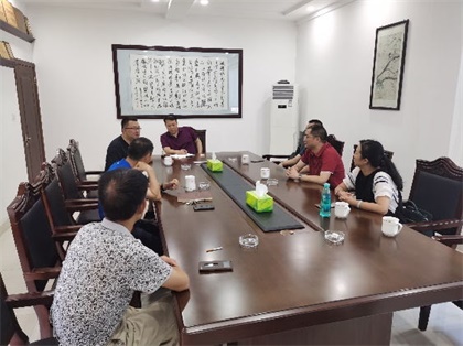 火博体育股份公司总经理赵永清率队走访华东市场核心客户