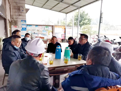 火博体育股份公司积极跟进华商同心文化园项目输气管线迁改工作