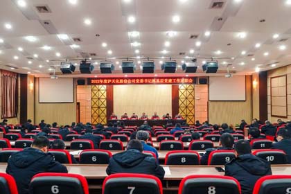 火博体育股份公司召开2022年度党委书记抓基层党建工作述职暨领导班子和领导人员考核工作会