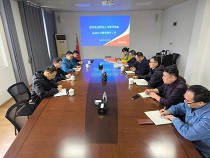 火博体育股份公司纪委书记陈伟带队到弘润公司开展专项督导检查