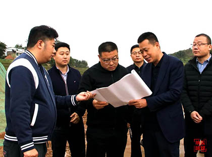 纳溪区委书记谭荣兵一行调研火博体育现代农业示范园项目