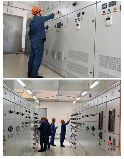 火博体育股份公司尿素造粒新变电所一次受电投运成功