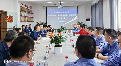 火博体育股份公司与四川美丰公司联合开展合成氨生产专项检查交流