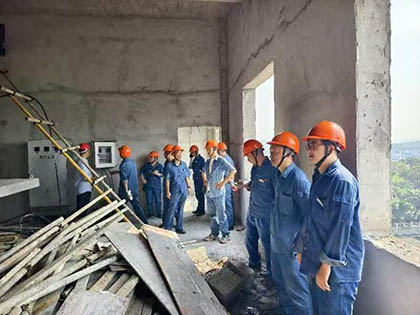 火博体育股份公司尿素造粒环保升级改造项目进入攻坚冲刺阶段