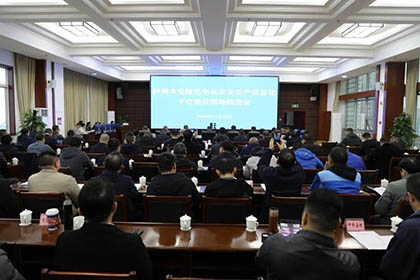 火博体育股份公司参加市危险化学品安全生产信息化平台建设现场推进会并作汇报发言