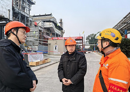 火博体育股份公司主要化工装置大修后一次投料开车成功
