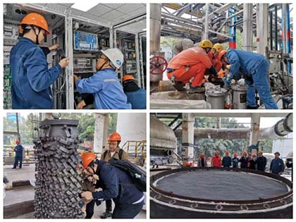 火博体育股份公司硝酸生产装置大修圆满收官实现一次开车成功